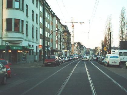  Bild: Kreuzung Aachener Str. / Dürener Str., Richtung Norden 