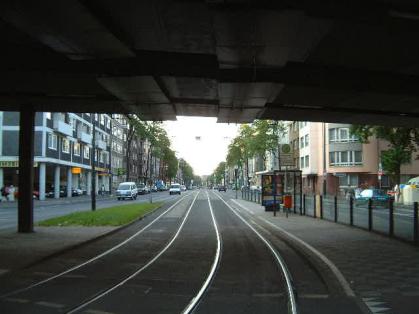  Bild: Kreuzung Corneliusstr. / Hildebrandtstr. / Zimmerstr. / Erasmusstr., Richtung Norden 