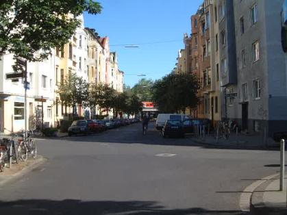  Bild: Kreuzung Fürstenplatz / Kirchfeldstr. / Remscheider Str., Richtung Osten 