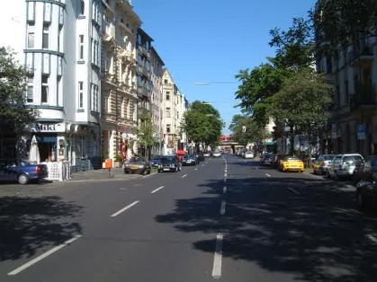  Bild: Kreuzung Keplerstr. / Hildebrandtstr. / Oberbilker Allee, Richtung Osten 