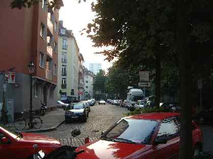  Bild: Kreuzung Wissmannstr. / Bürgerstr., Richtung Westen 